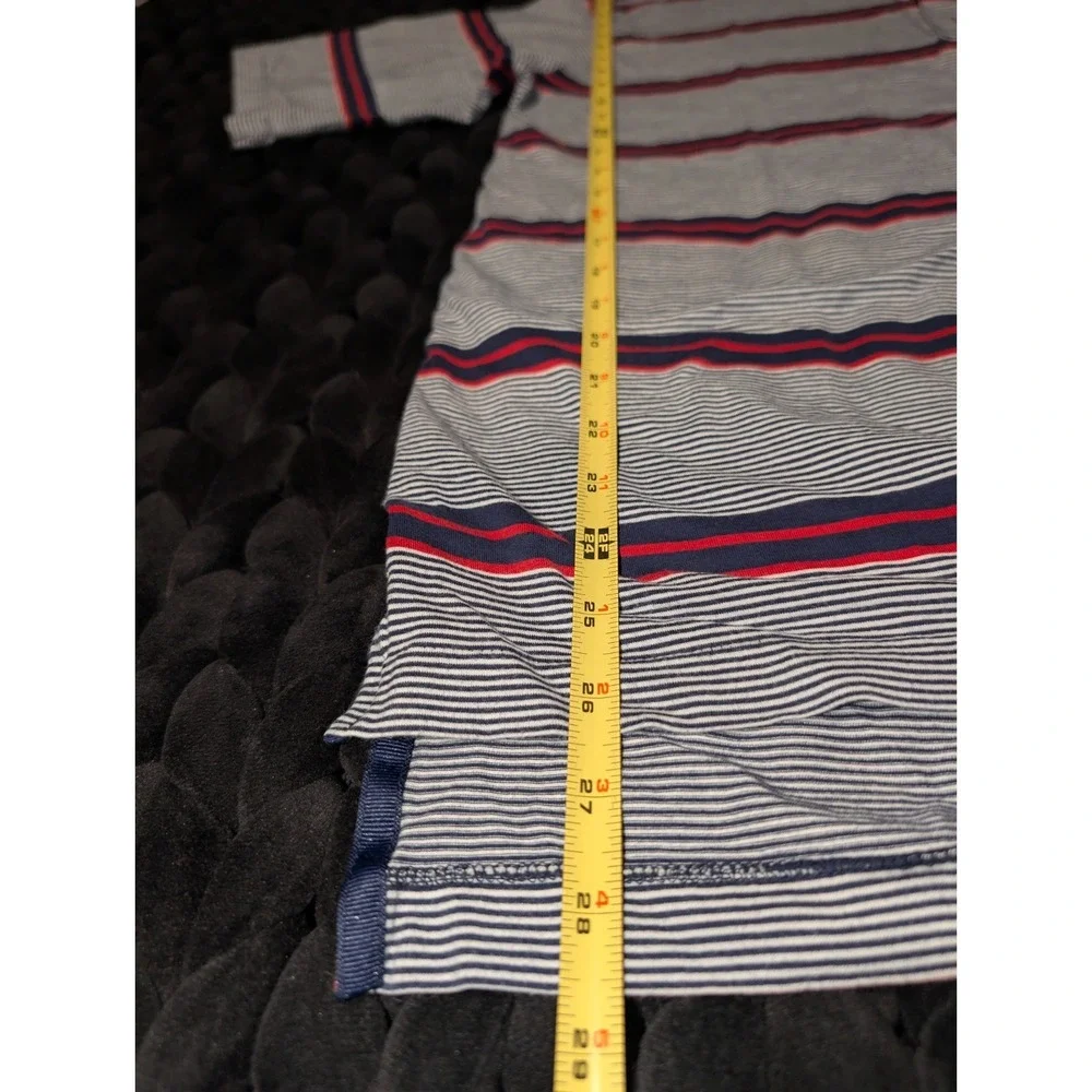 Vintage Polo Golf Ralph Lauren Striped Polo Shirt with‎ Crest Logo